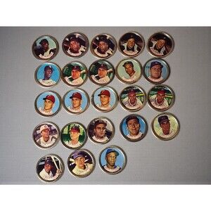 Lot 23 Vintage 1964 Topps Baseball Coins National League HOF McCovey Gibson Torr